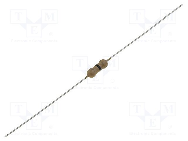 CF1/4W-100K – SR PASSIVES – Resistor: carbon film; 100kΩ; THT; 0.25W; ±5%; 250V; Ø0.4x28mm