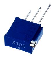 CT-94EX104 – NIDEC COMPONENTS – NIDEC COMPONENTS - CT-94EX104 - Trimmer, Mehrgängig, RuO2-Cermet, Einstellung seitlich, 100 k