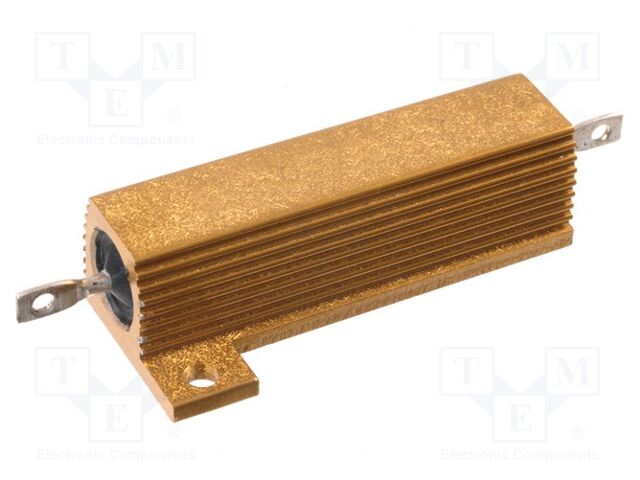 HS50 4K7 F – ARCOL/OHMITE – Resistor: wire-wound; 4.7kΩ; screw; 50W; ±1%; 1.25kV; 100ppm/°C