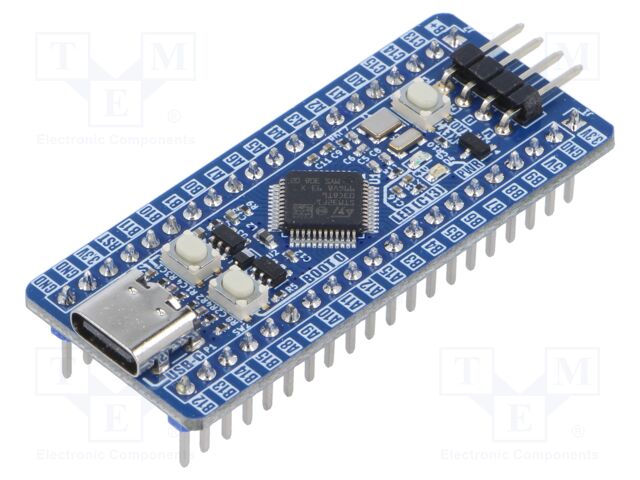 KAMOD BLUEPILL+ (WLUTOWANE ZŁĄCZA) – KAMAMI – Entw.Kits: STM32; uC: STM32F103C8T6; Prototypenplatine