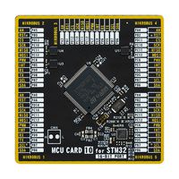 MIKROE-3731 – MikroElektronika – MIKROELEKTRONIKA - MIKROE-3731 - Erweiterungsboard, MikroE MCU Card 10, STM32 STM32F107VCT6