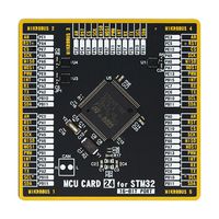 MIKROE-3734 – MikroElektronika – MIKROELEKTRONIKA - MIKROE-3734 - Erweiterungsboard, MikroE MCU Card 24, STM32 STM32F722VET6