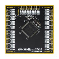 MIKROE-3931 – MikroElektronika – MIKROELEKTRONIKA - MIKROE-3931 - Erweiterungsboard, MikroE MCU SiBRAIN, STM32 STM32F071VBT6
