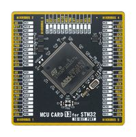 MIKROE-4657 – MikroElektronika – MIKROELEKTRONIKA - MIKROE-4657 - Erweiterungsboard, MikroE MCU Card 13, STM32 STM32F101ZGT6