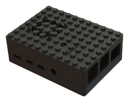 MP001209 – MULTICOMP PRO – MULTICOMP PRO - MP001209 - Gehäuse für Entwicklungsboard, Raspberry Pi Model 4B, ABS, schwarz