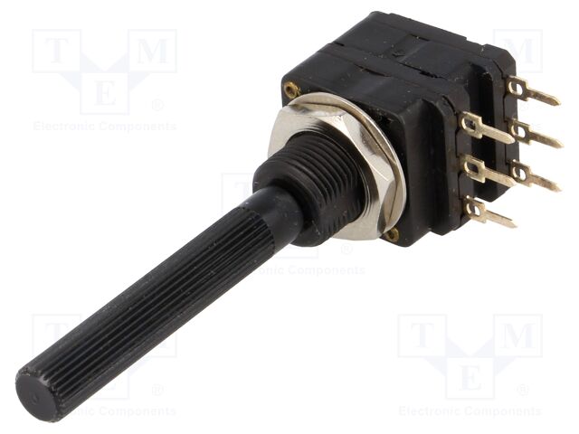 PC16DH10IP06472A2020TA – PIHER – Potentiometer: shaft; 4.7kΩ; single turn; 200mW; THT; 6mm; plastic