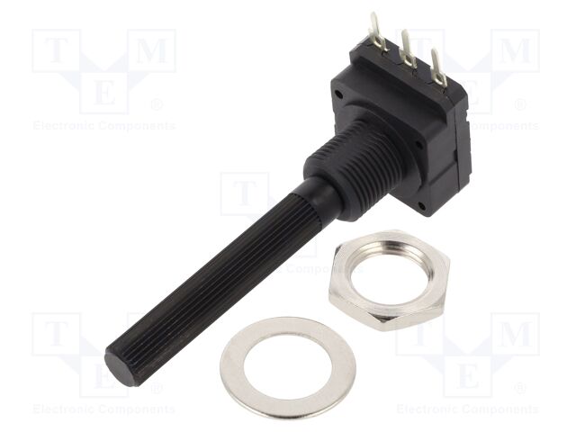 PC16SH10IP06104A2020TA – PIHER – Potentiometer: shaft; 100kΩ; single turn; 200mW; THT; 6mm; plastic