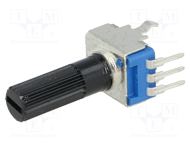 R9011-1-100K – SR PASSIVES – Potentiometer: shaft; 100kΩ; single turn; 125mW; ±20%; THT; 6mm