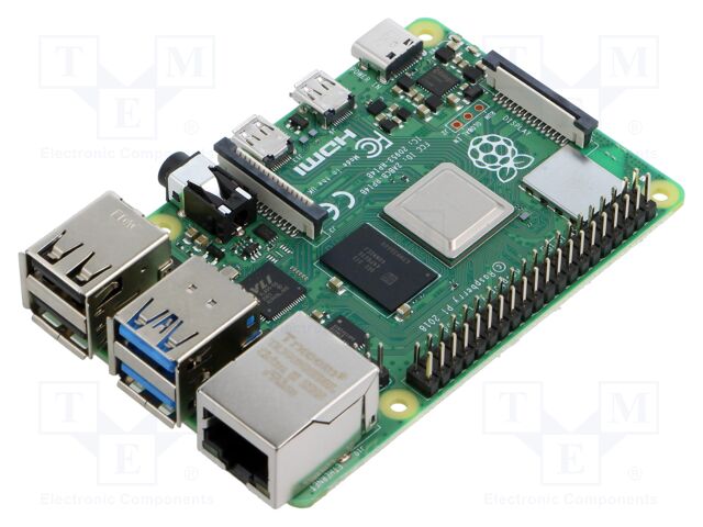 RASPBERRY PI 4 MODEL B 2GB RAM – Raspberry Pi – Einplatinencomputer; Raspberry Pi 4; 1,8GHz; BCM2711; 2GBRAM