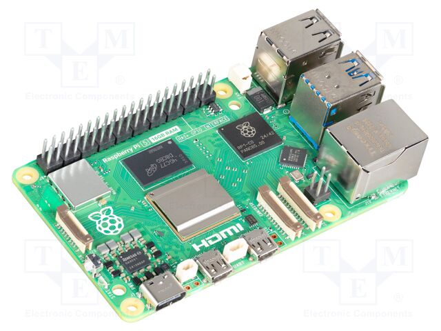 RASPBERRY PI 5 16GB RAM – Raspberry Pi – Einplatinencomputer; Raspberry Pi 5; 2,4GHz; BCM2712; 16GBRAM