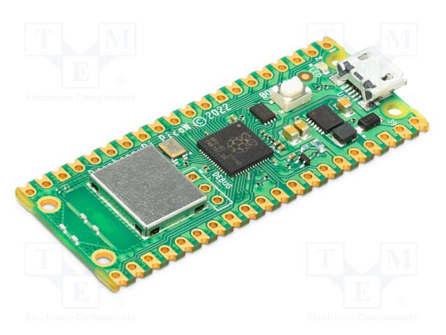 RASPBERRY PI PICO W – Raspberry Pi – Zubehör: Prototypenplatine; Raspberry Pi PICO W; Cortex M0+