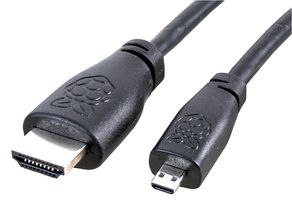 T7733AX – Raspberry Pi – RASPBERRY-PI - T7733AX - Zubehör für Raspberry Pi, HDMI-Kabel, Raspberry Pi 4 Model B, Micro-HDMI au